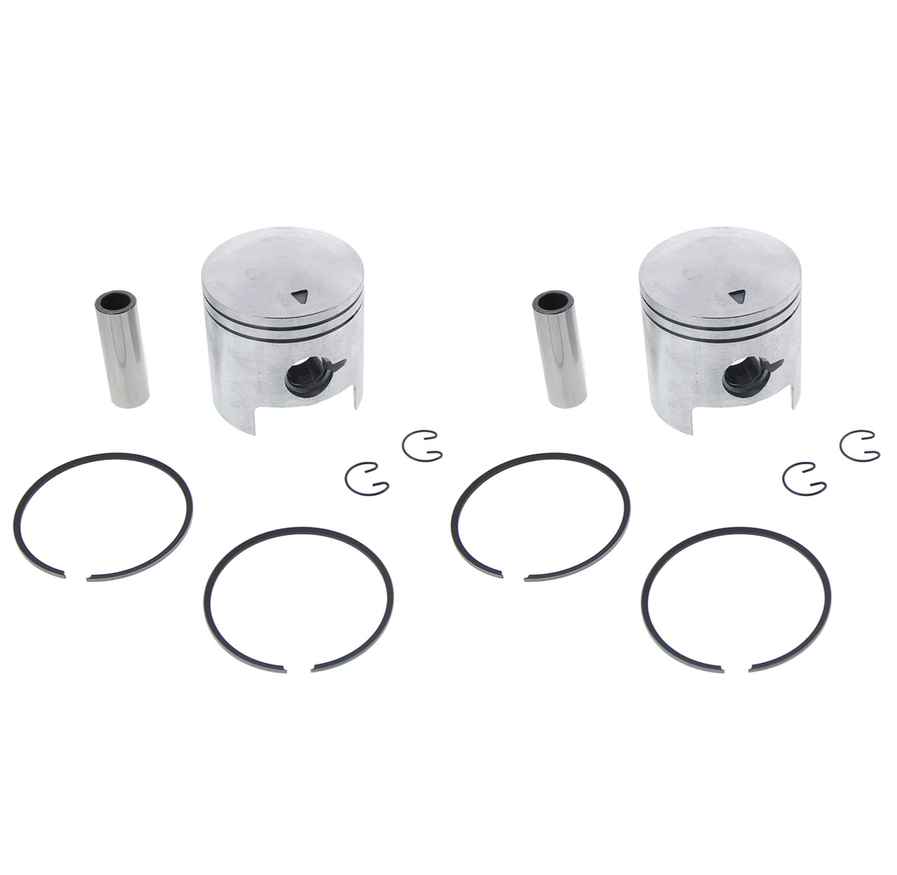 1999-2004 Polaris Indy Sport Touring 340 Piston Kit x2 Snowmobile by Race-Driven
