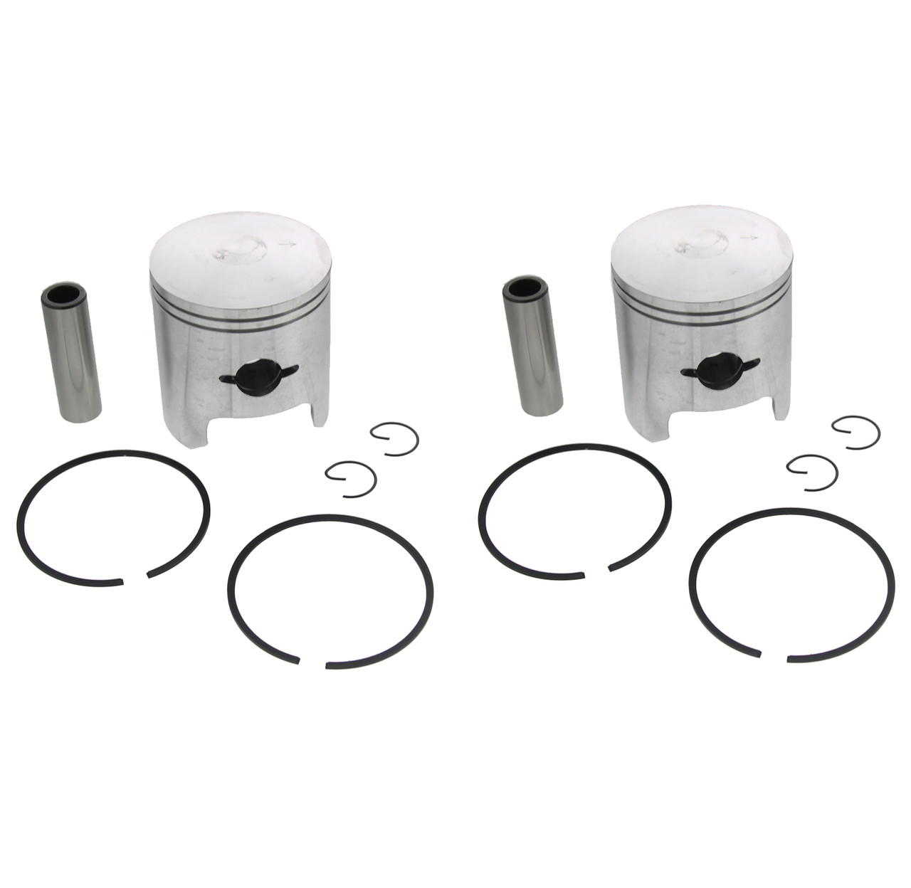 Piston Kit for Arctic Cat Panther 5000 1976 - 1979 Snowmobile by Race-Driven x2