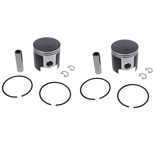 Piston Kit Polaris RMK 500 1996, 1998 Teflon Coated x2 Snowmobile by Race-Driven