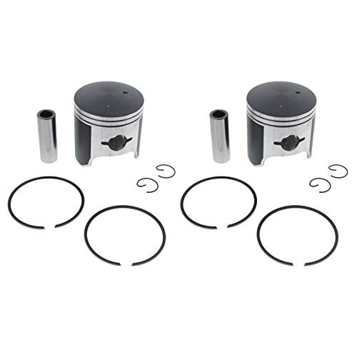 1993 Arctic Cat EXT 550 Piston Kit Teflon Coated Snowmobile by Race-Driven x2