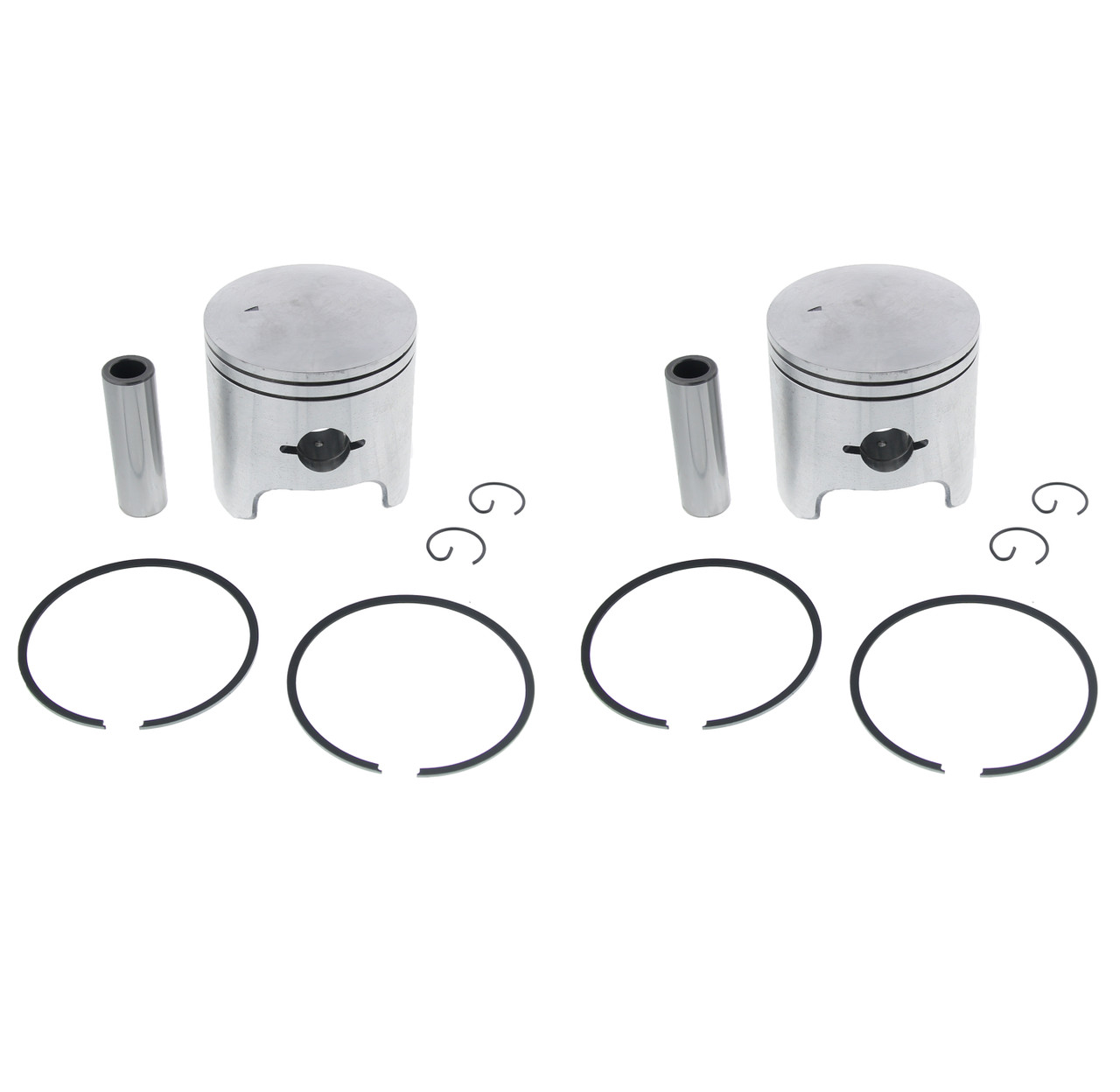 Piston Kit fits Arctic Cat ZL 700 2000 Snowmobile by Race-Driven x2