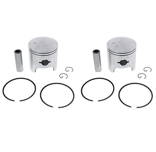 Piston Kit fits Arctic Cat ZL 700 2000 Snowmobile by Race-Driven x2