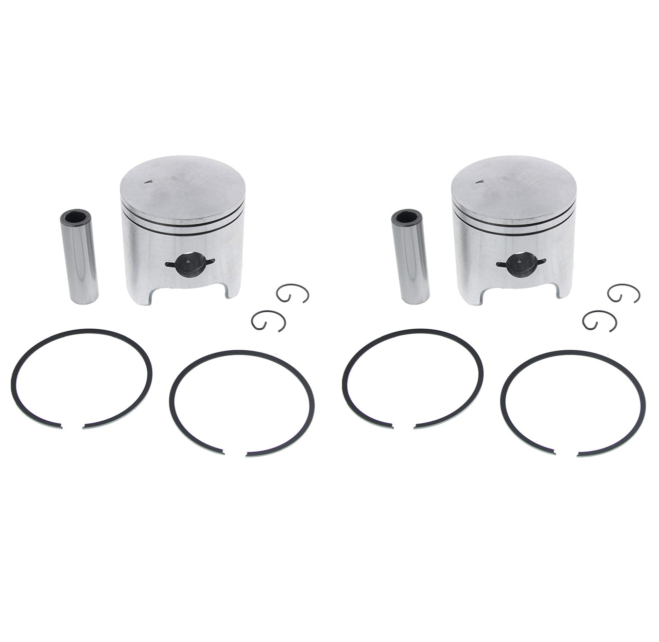 Piston Kit fits Arctic Cat ZL 700 2000 Snowmobile by Race-Driven x2