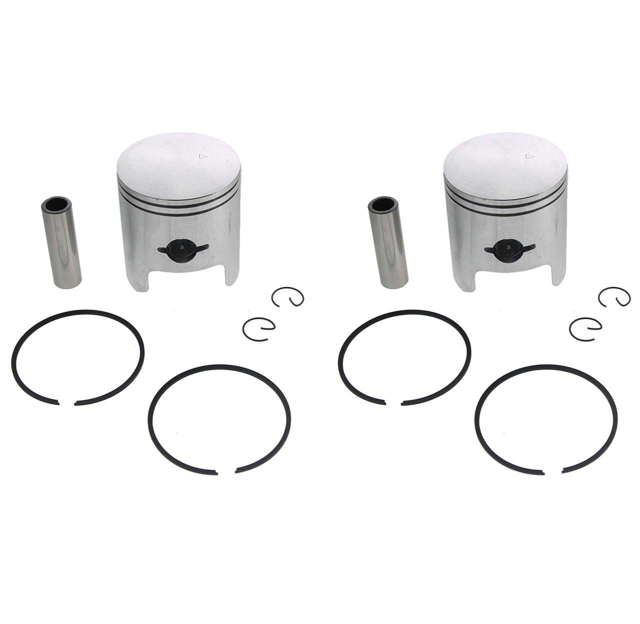 Piston Kit fits Arctic Cat Trail Cat 4000 1980 1981 Snowmobile by Race-Driven x2