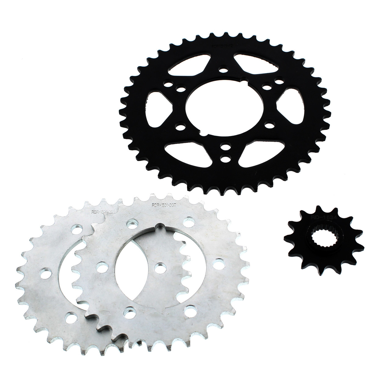 1997 Polaris Magnum 425 6X6 Steel Sprocket Complete Set