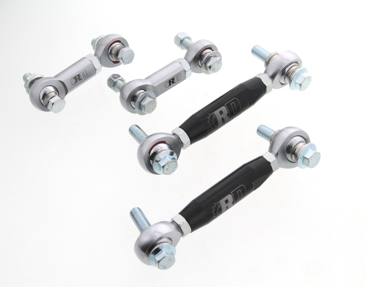 Front and Rear Sway Bar Links fit Can-Am Maverick X3 2019-2026 Black Race-Driven