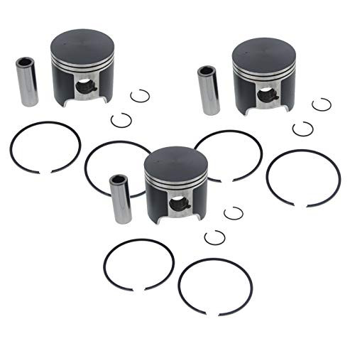 2005 Yamaha SX Viper S 700 SXV700 Piston Kit x3 Teflon Coated Race-Driven