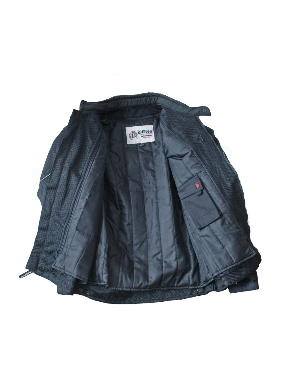 RoadDog Hurricane Mesh Jacket - Motorcycle Riding Jacket - Black - Women's