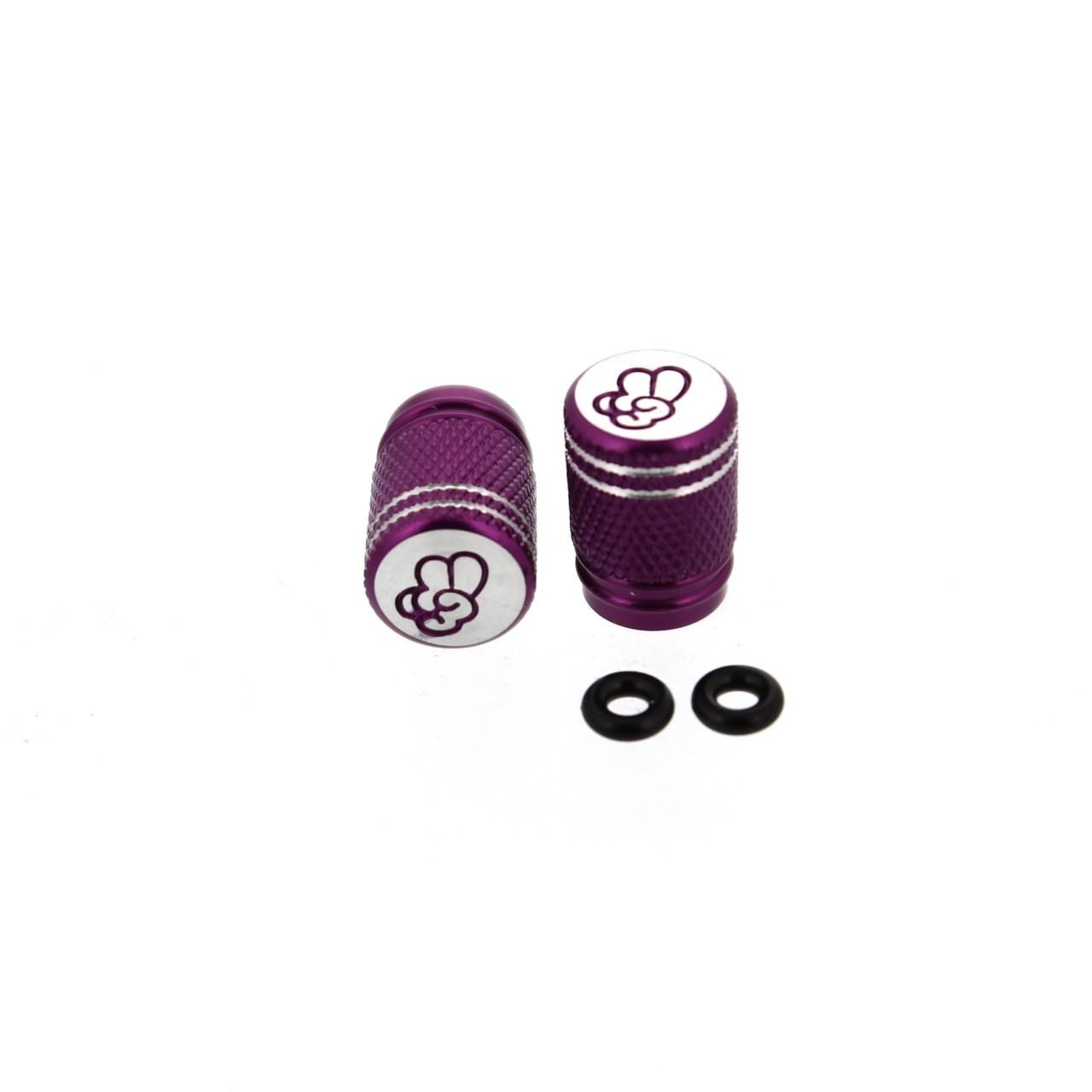 Race-Driven Tire Valve Cap Wheel Air Port Dust Cover Stem Caps Kit