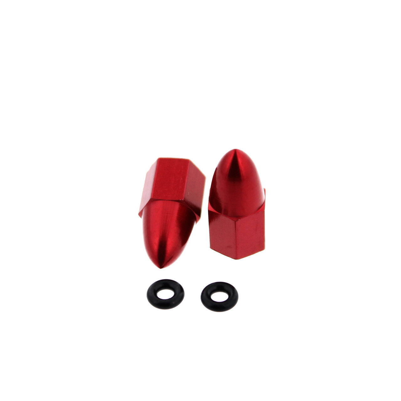 Race-Driven Bullet Tire Valve Cap Wheel Air Port Dust Cover Stem Caps Kit
