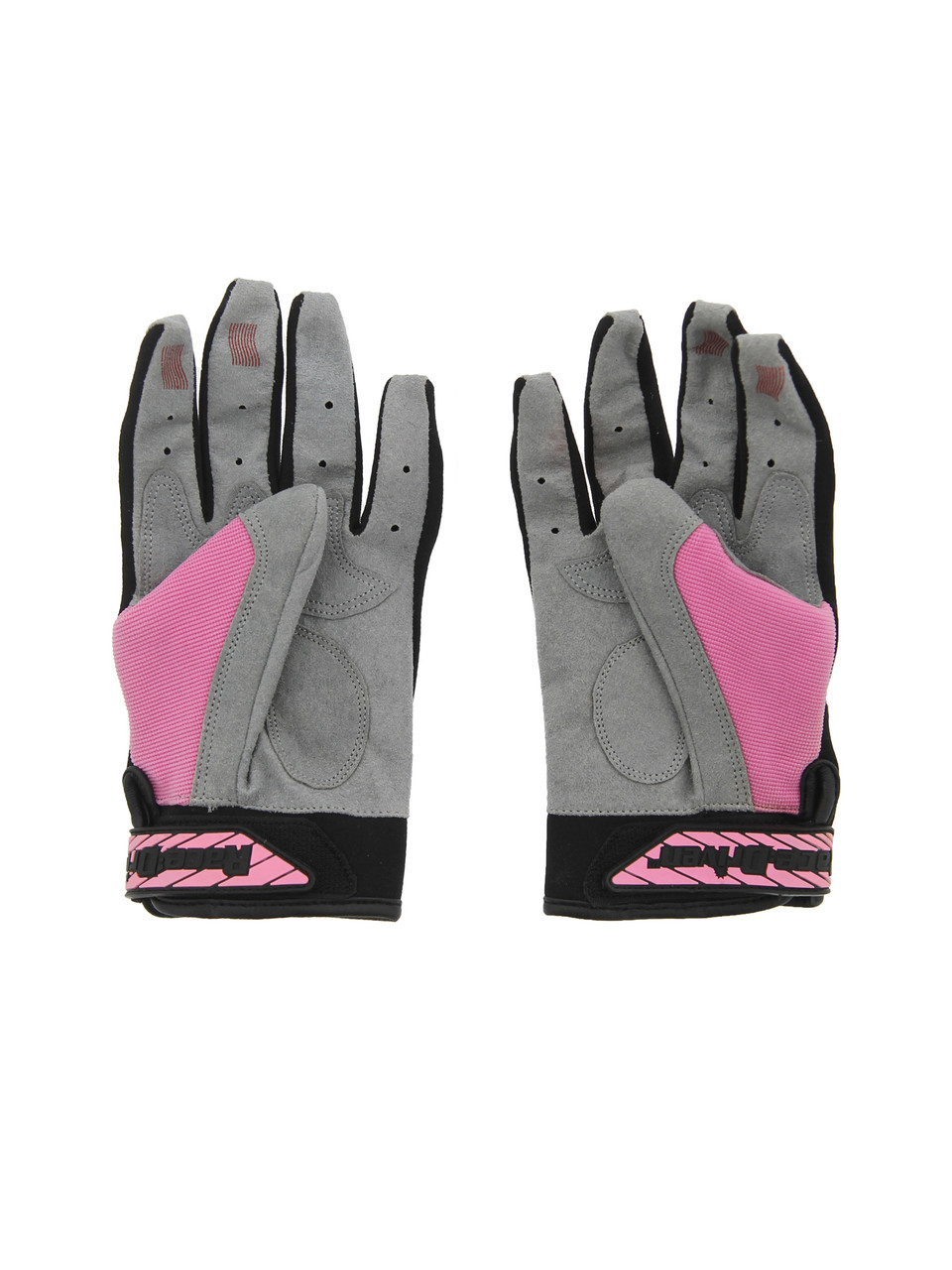Race-Driven ATV MX Off Road Silicone Fingertip Riding Gloves Pink