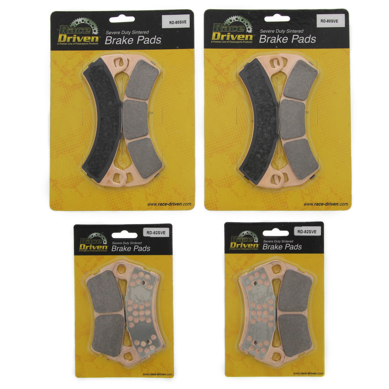 Brake Pads for Polaris Xpedition ADV 5 NorthStar 2024-2026 Front and Rear Brakes