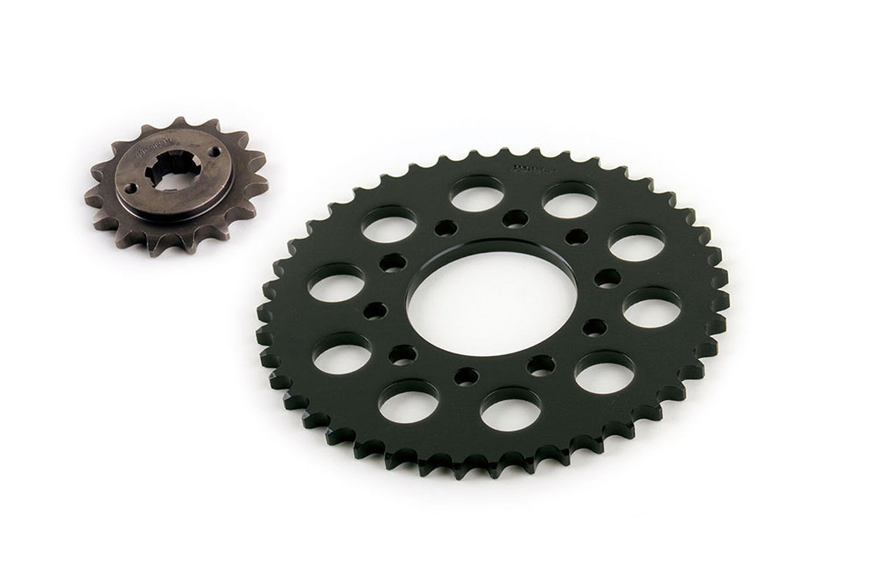 1984 1985 Honda VF500F Interceptor Front and Rear Sprocket 15/44