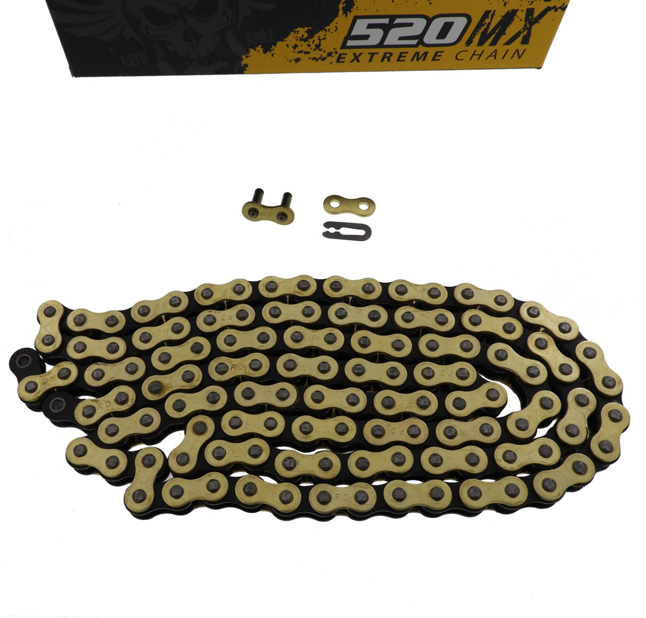Extreme MX Gold Chains fit Polaris Big Boss 250 4X6 1989 520-88L,120L