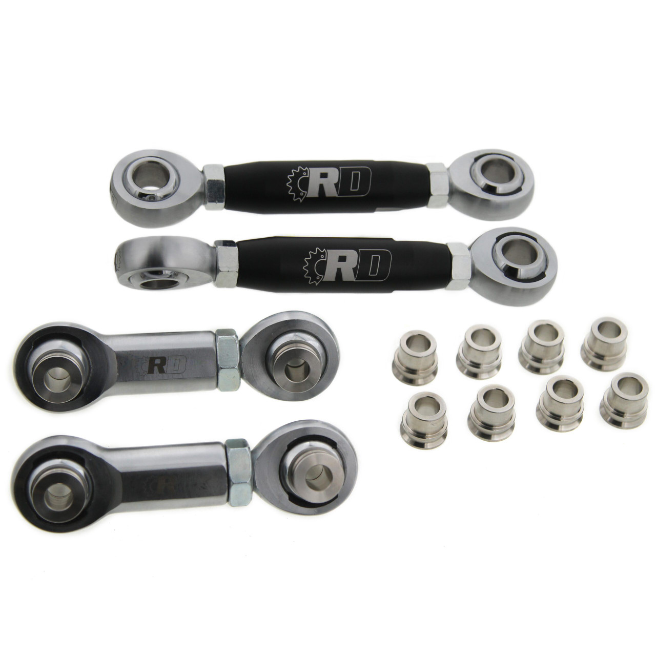 Sway Bar Links for Polaris RZR RS1 2018-2022 Front and Rear Black by Race-Driven