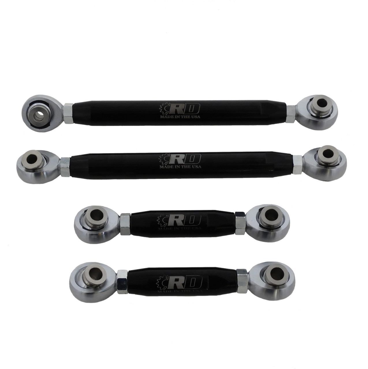 Sway Bar Links for Polaris RZR Pro XP 4 2020-2025 Front & Rear Black Race-Driven