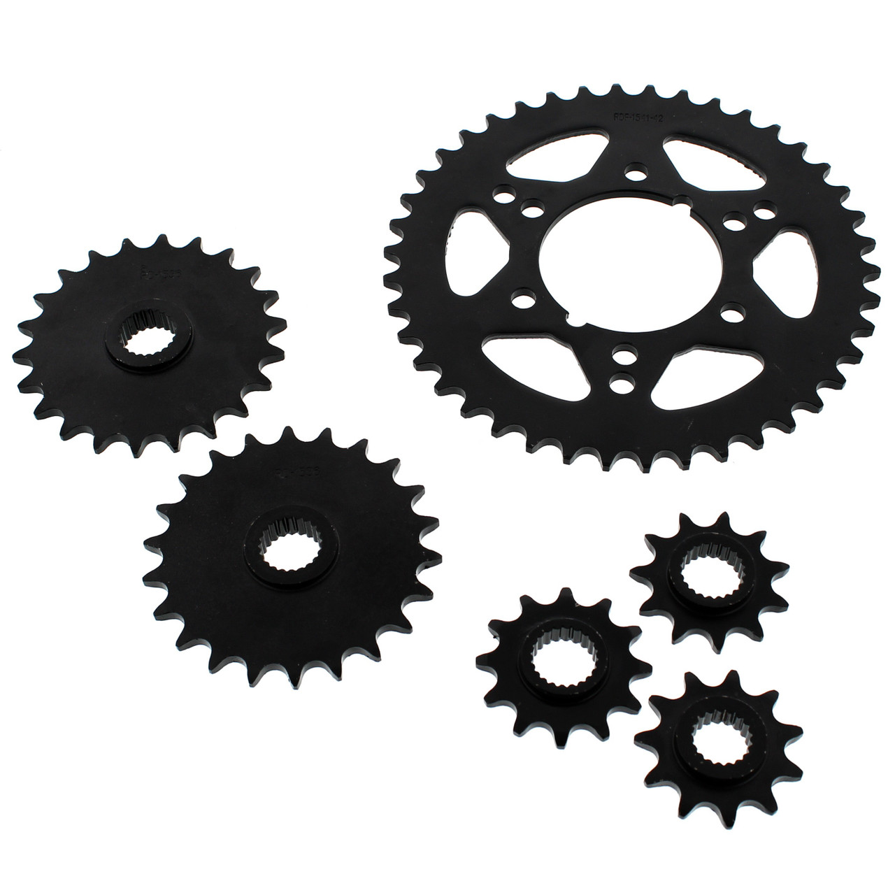 1989 Polaris Trail Boss 250 4X4 O-Ring Chain & Sprocket 520-64L, 520-70L,520-88L