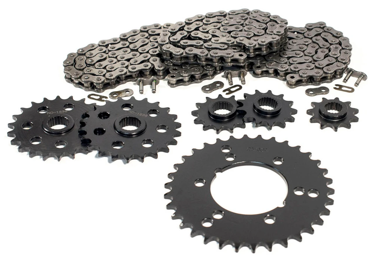 Chain & Sprocket for Polaris Xplorer 400 400L 4X4 1995-1998 520-64L,70L,84L