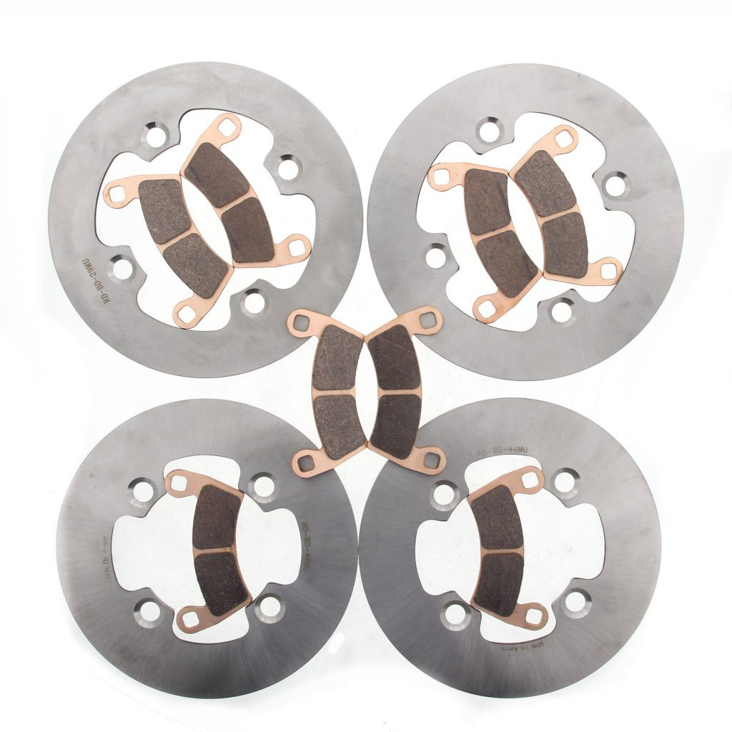 2013 Polaris RZR XP 900 Jagged X Edition HO Front Rear MudRat Brake Rotors Pads