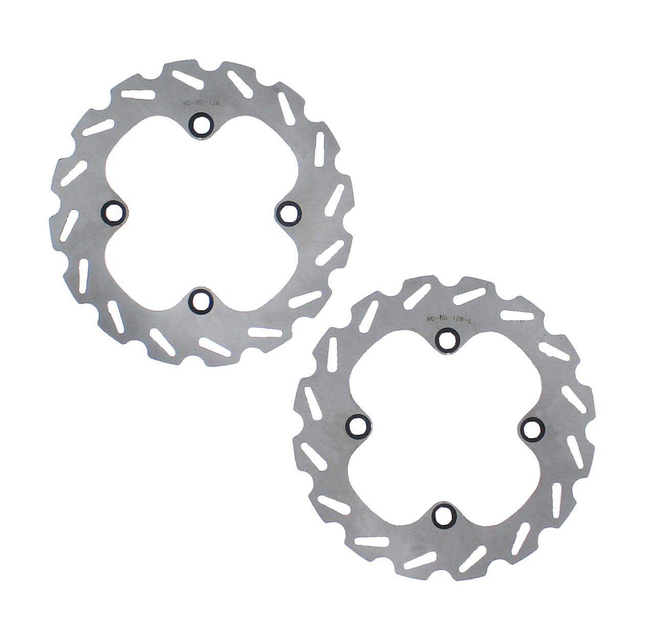 Brake Rotors for Yamaha Grizzly 700 YFM700 XTR 2020 - 2022 Rear RipTide