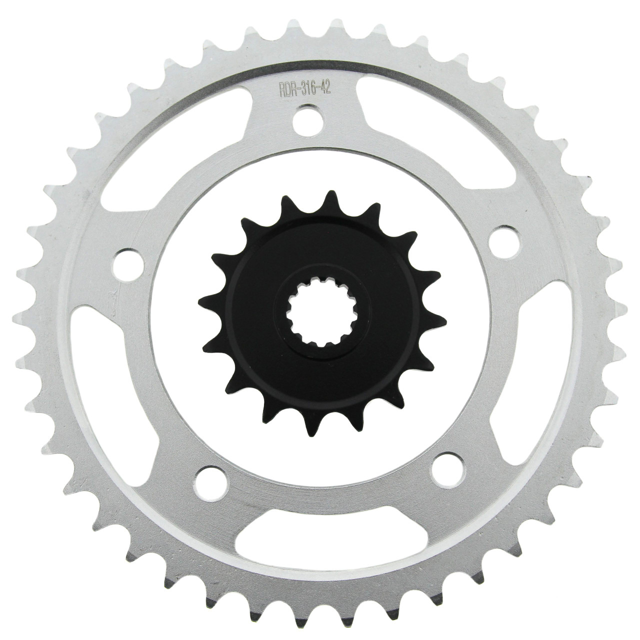 Sprockets for Suzuki GSX-R600 2006 - 2010 Front and Rear 16/42 by Race-Driven