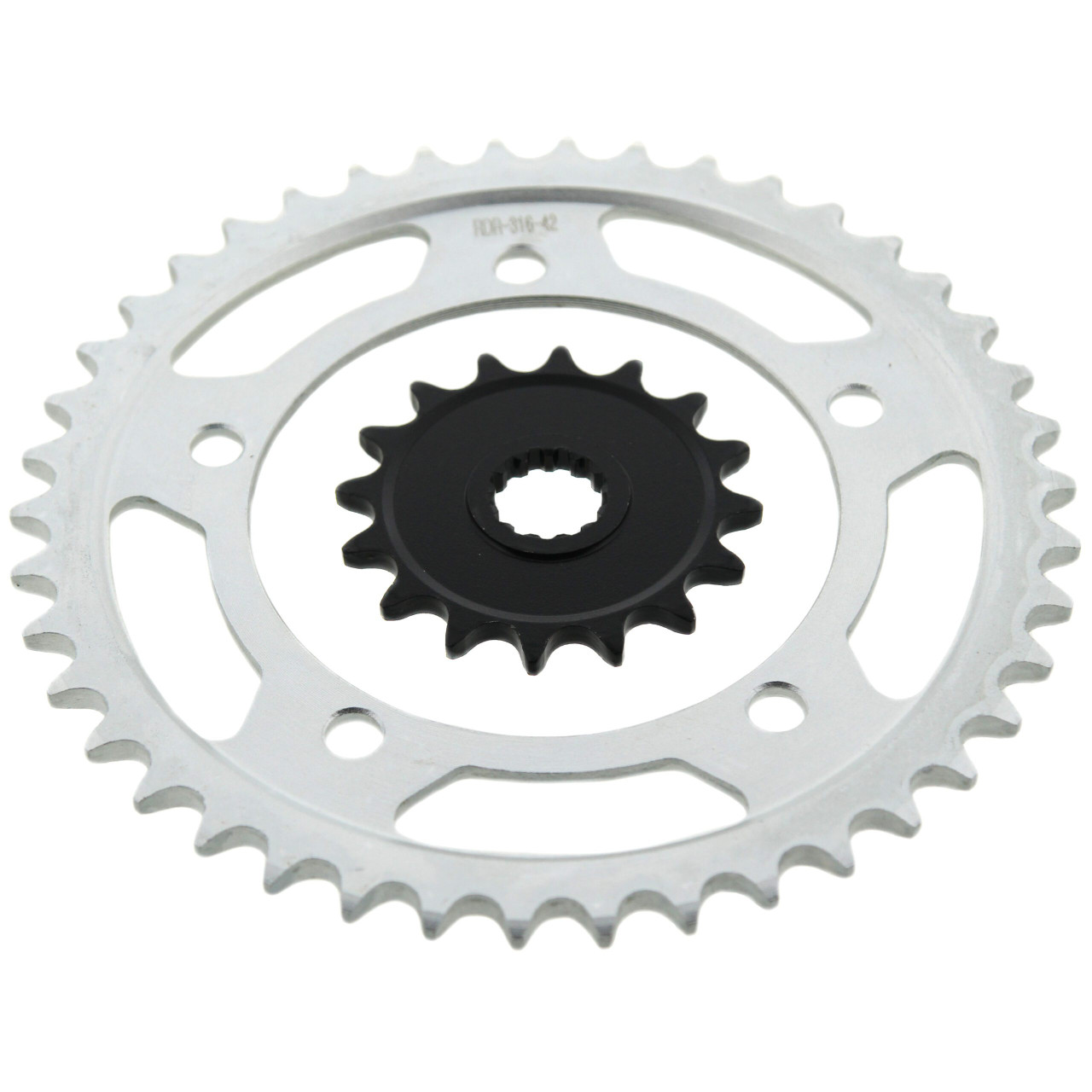 Sprockets for Suzuki GSX-R600 2006 - 2010 Front and Rear 16/42 by Race-Driven