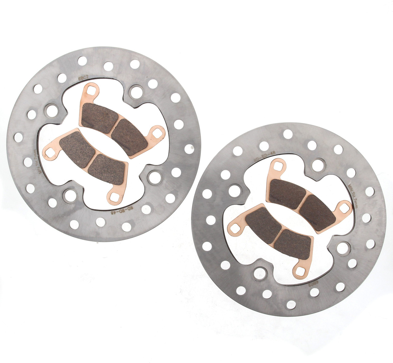 Brake Rotors & Brake Pads for Polaris RZR Pro XP 2020 - 2026 Rear by Race-Driven
