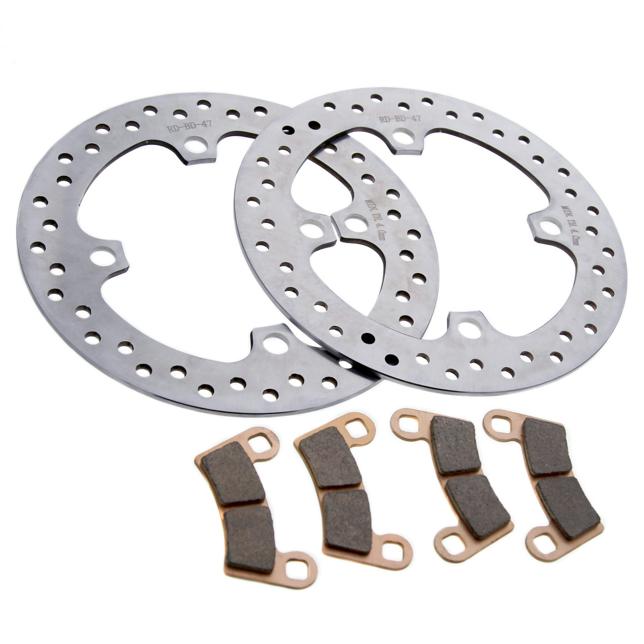 Brake Rotors & Pads fit Polaris RZR XP 1000 Sport 2024-2026 Rear by Race-Driven