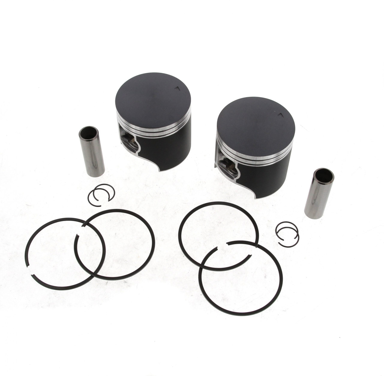 Piston Kit for Polaris IQ Touring 600 2007-2010 Teflon Coated x2 by Race-Driven