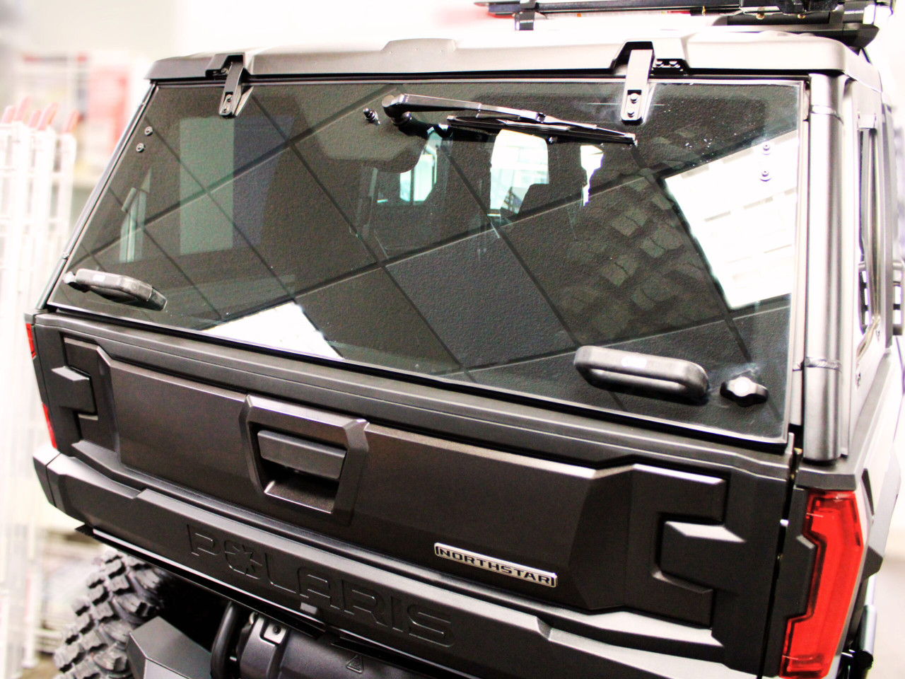 Rear Window Grab Handles Polaris Xpedition ADV 5 Ultimate 24-25 w/ Rear Wiper