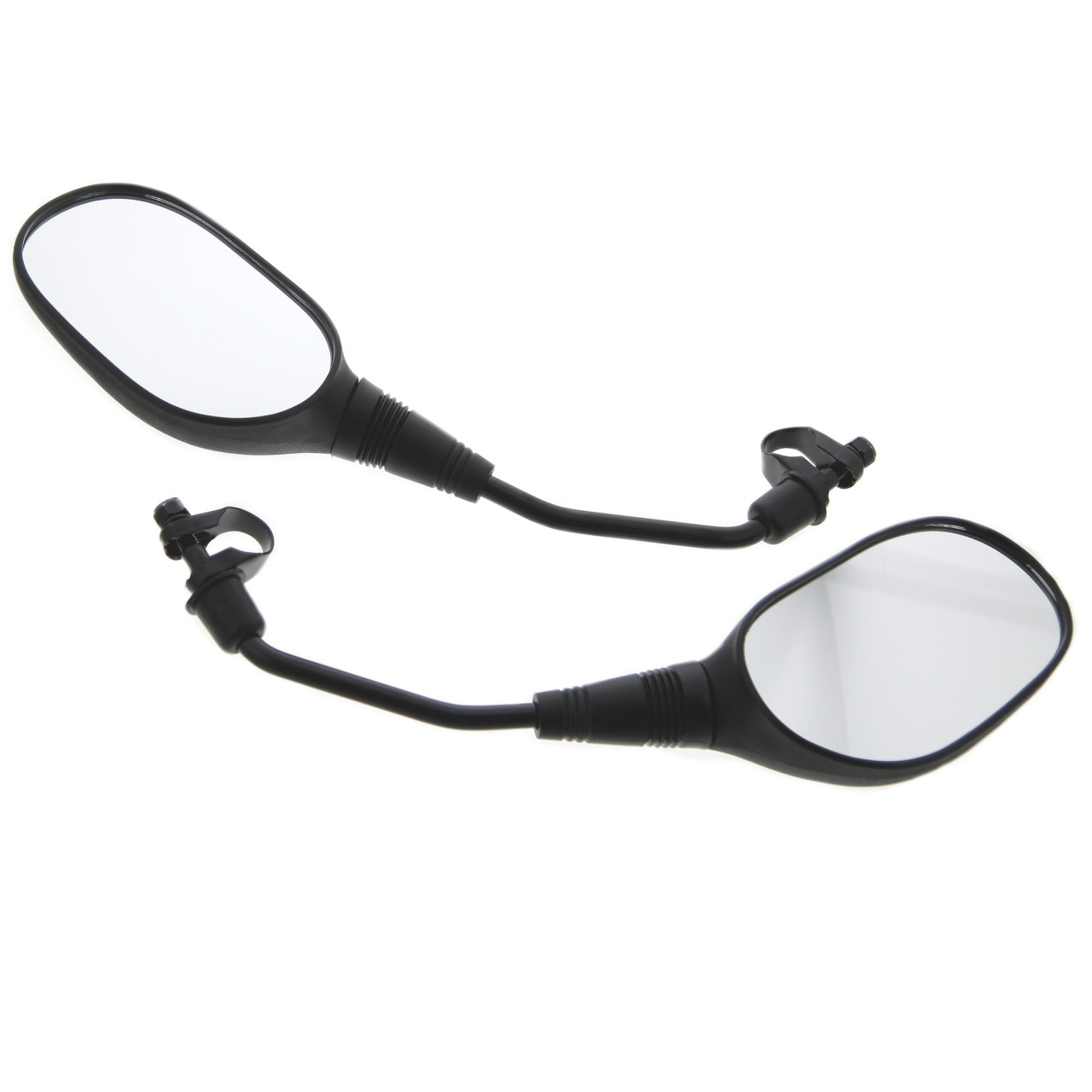 Polaris Handlebar-Mounted Adjustable Mirrors in Black, 2 Pack OEM Part# 2877222