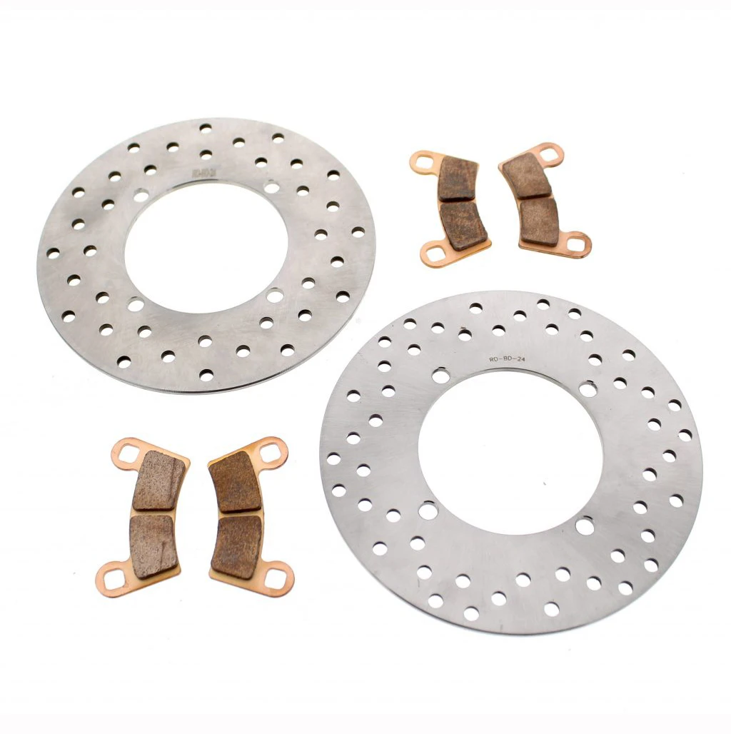 Brake Rotors and Pads Polaris Ranger XP 1000 Trail Boss 2021-2027 Front & Rear
