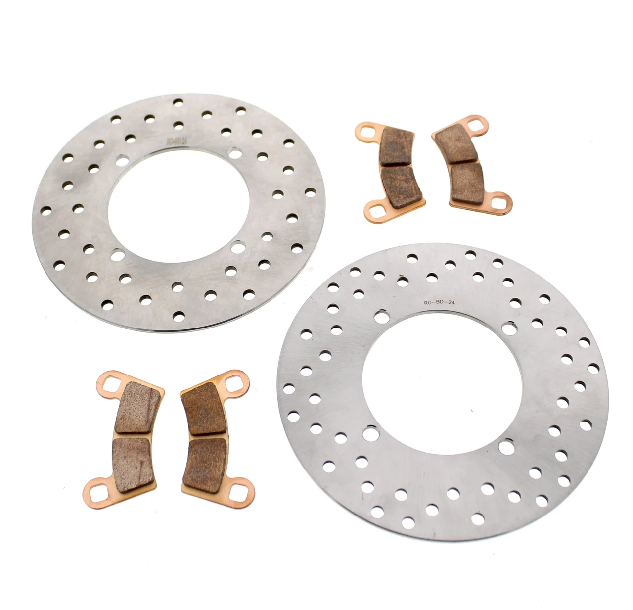 Brake Rotors & Pads Polaris Ranger Crew XP 1000 High Lifter 2021 2022 Front/Rear