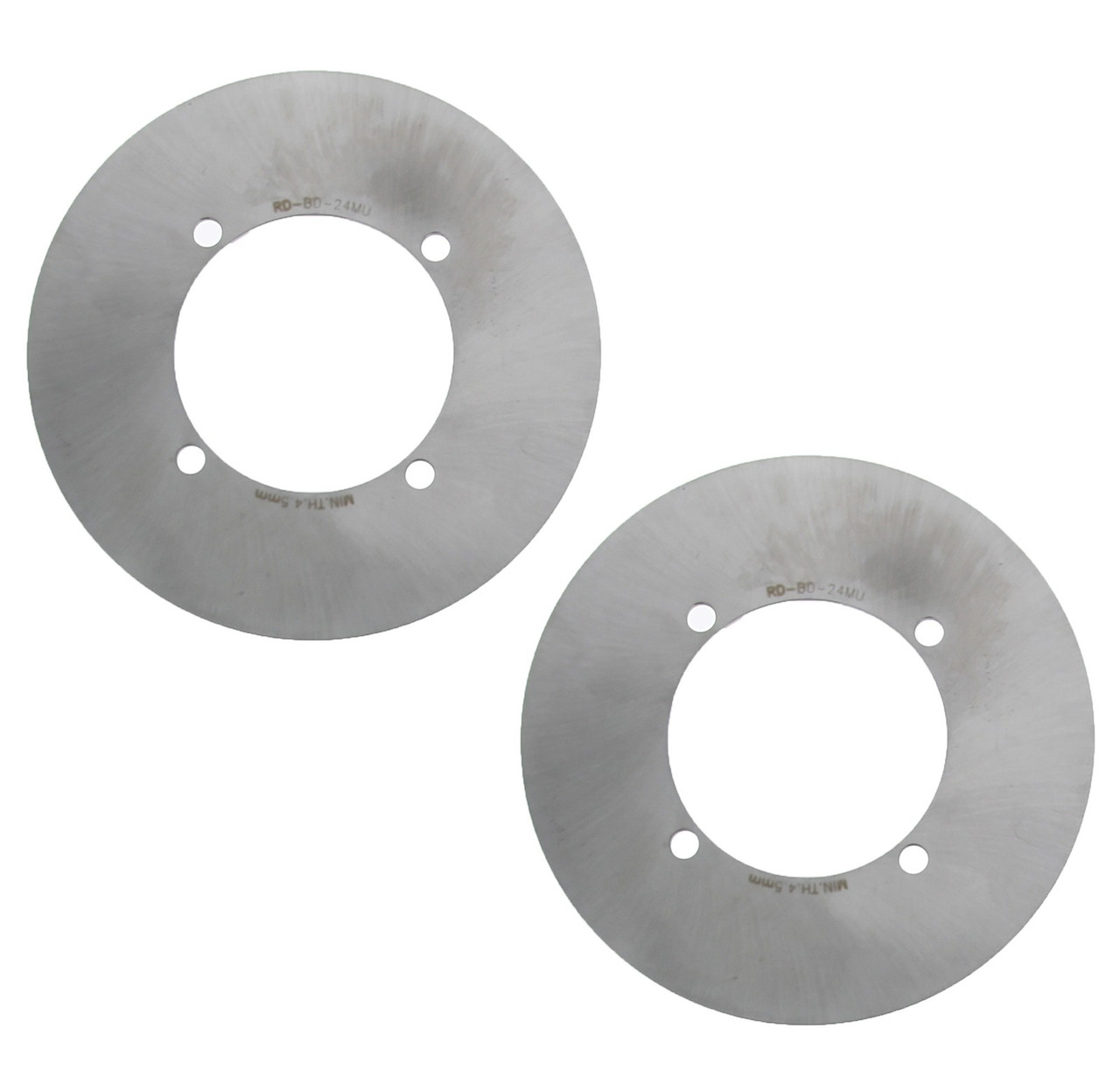 MudRat Brake Rotors and Brake Pads 2027 Polaris Sportsman 600 6x6 Middle Axle