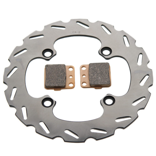 2008 Honda 400EX TRX400EX Rear RipTide Brake Rotors & Severe Duty Brake Pads