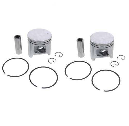 Piston Kit fits Arctic ZR 500 1998 1999 2000 Snowmobile by Race-Driven x2