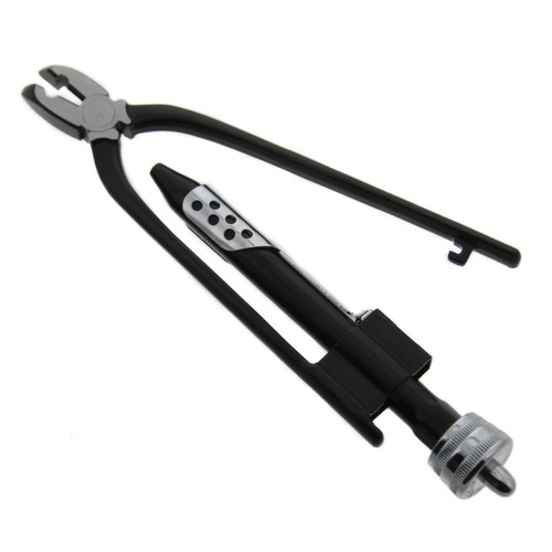 Race-Driven Safety Wire Pliers, 8" Twist Twisting Cutting Plier, Steel, 1 Piece