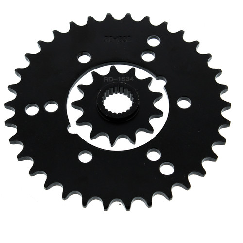 1996 - 1997 Polaris Xpress 400 400L Front and Rear Steel Sprocket 13|34