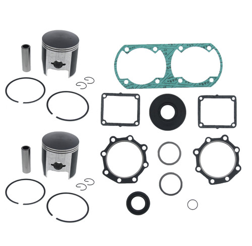 Piston and Gasket Kit fits Yamaha Phazer 500 PZ500 1999 2000 2001 Teflon Coated