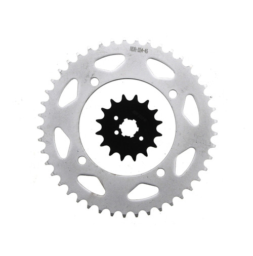 2009 - 2015 Yamaha XV250 V-Star XV 250  Front And Rear Sprocket Set 16/45