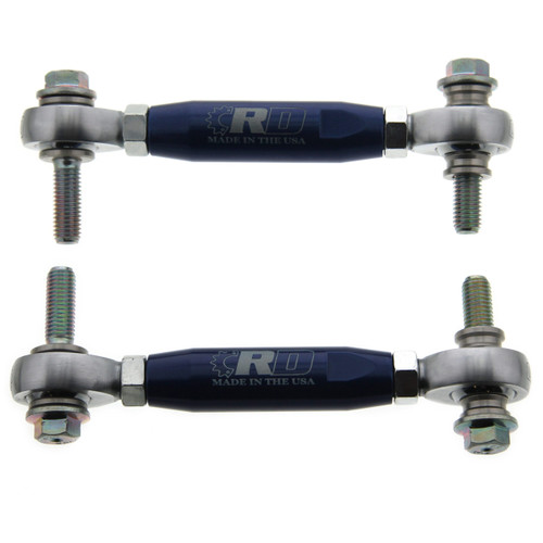 Rear Sway Bar Links fit Can-Am Maverick X3 2017-2025 x2 Navy Blue by Race-Driven