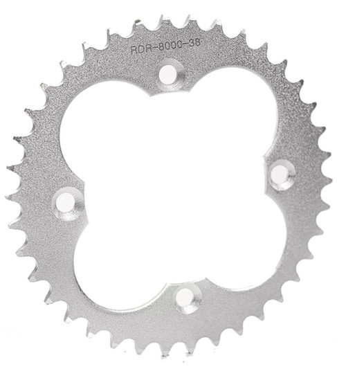 1993-2008 Honda TRX 300 EX / 2009-2013 Honda TRX 300 X 38T Rear Silver Sprocket