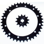 Sprocket for Yamaha Blaster 200 YFS200 2005 2006 12T Front and 40T Rear Black