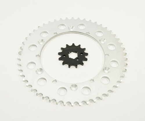1987 - 1998 Yamaha YZ250 13 Tooth Front & 50 Tooth Rear Sprocket Hardened Steel