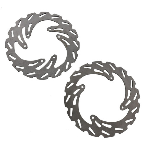 2004-2013 Honda CRF250R Front & Rear RipTide Stainless Steel Brake Rotor Discs