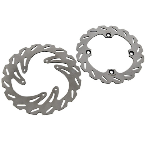 Brake Rotors for Honda CR500R 1995 - 2001 Front and Rear RipTide Brake Discs