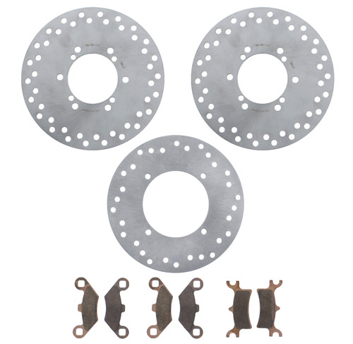 2003 Polaris Sportsman 400 4x4 Front and Rear Brake Rotors and Brake Pads