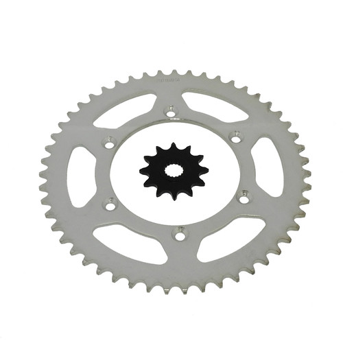 12 Tooth Front Sprocket and 51 Tooth Rear Sprocket fits Suzuki