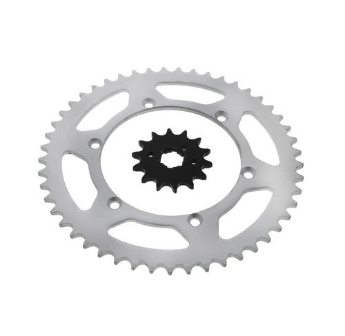 Kawasaki 95-06 KDX200 / 97-05 KDX220 14 Tooth Front and 49 Tooth Rear Sprocket