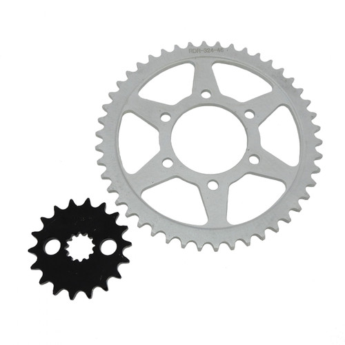 チンチロ　44 2000 2001 Kawasaki Ninja ZX-12R ZX1200A Front & Rear Sprockets 18